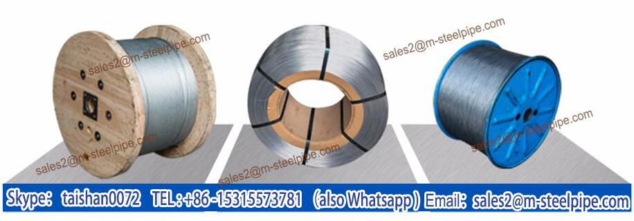 Crane stainless steel 1x19 wire rope