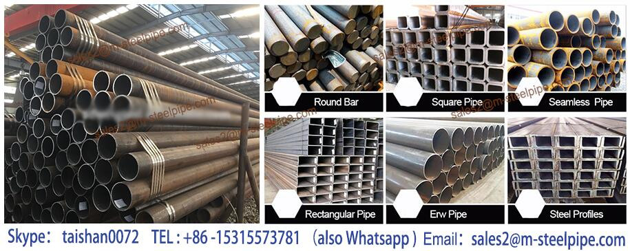 Seamless Steel Pipe Hot Rolled API Certification Schedule 40 Carbon Steel Pipe