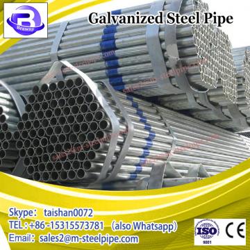 Building material galvanized steel pipe, sch40 hot dipped galvanized steel pipe used in fence