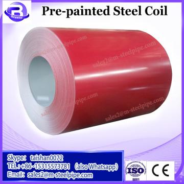 Prepainted steel coil