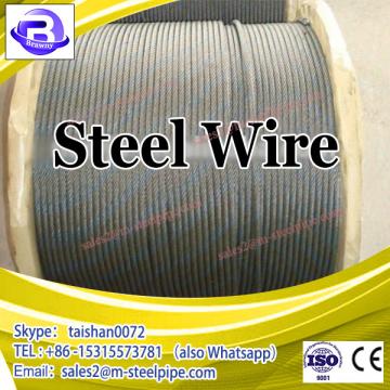 Hot galvanized oval steel wire for Brazil Market