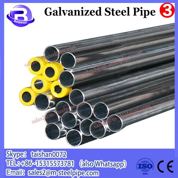 1-1/2&#39;&#39; hot dip galvanized steel pipes #3 image