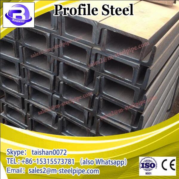 ERW Black carbon steel pipe cold rolled profiles #2 image